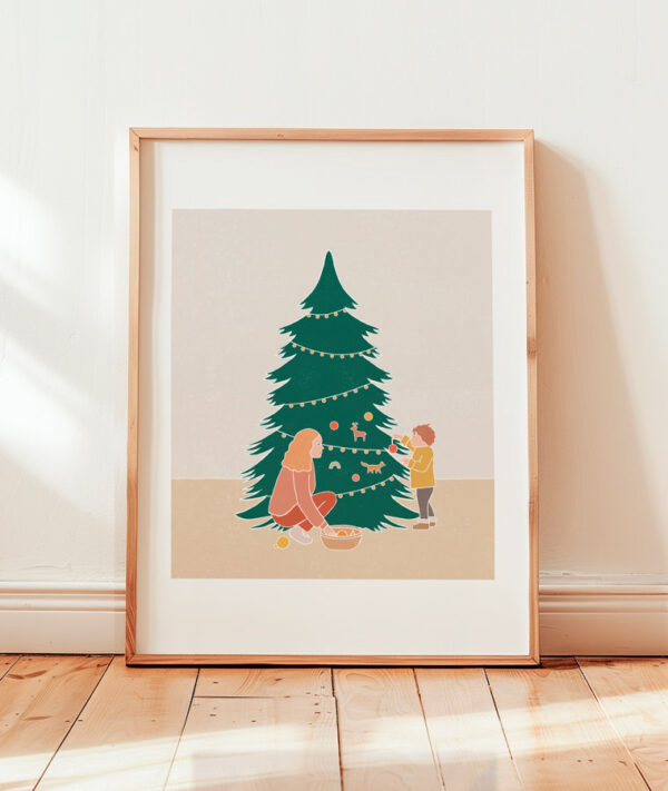 Décorer le sapin