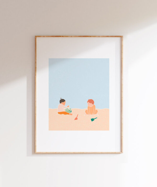 Jouer dans le sable – Image 3