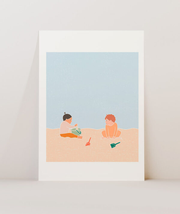 Jouer dans le sable – Image 2