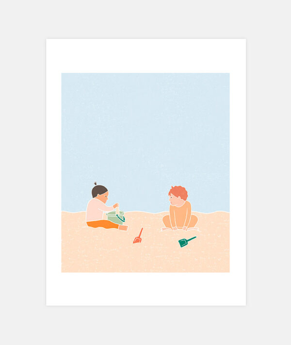 Jouer dans le sable – Image 4